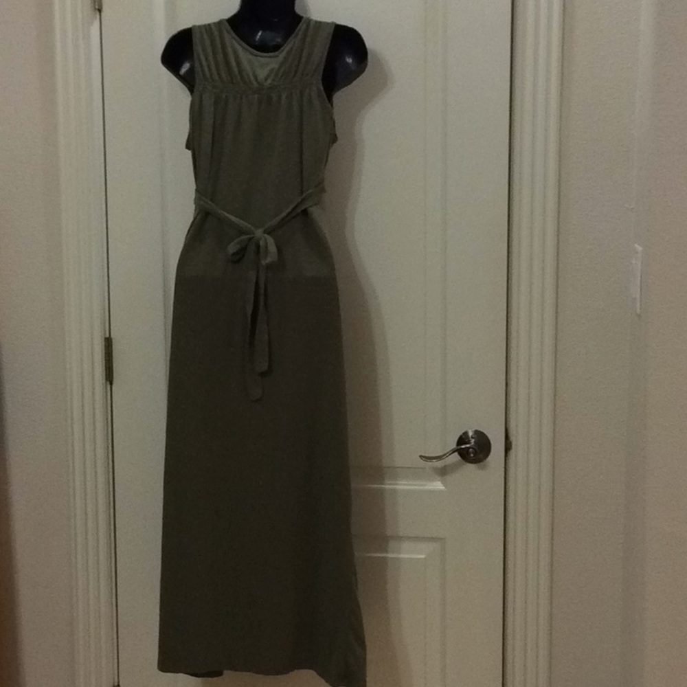 Ladies, Sz. M., Maxi Dress, Tie Back, Ruffles - Picture 2 of 2